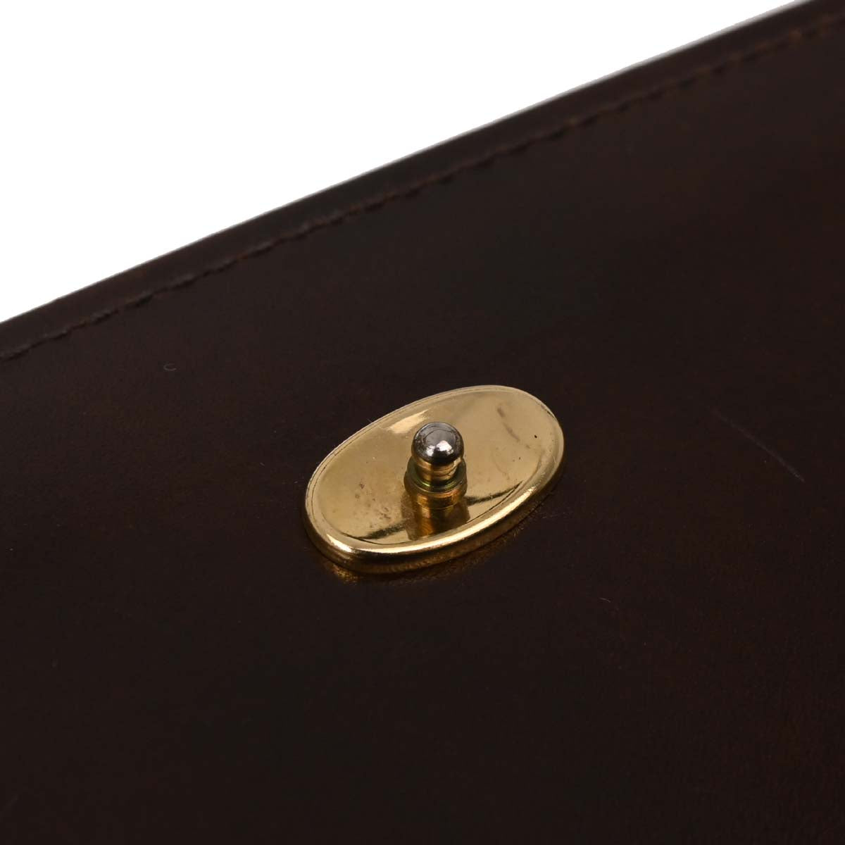 Celine Brown Pony Hair Leopard Print Shoulder Bag