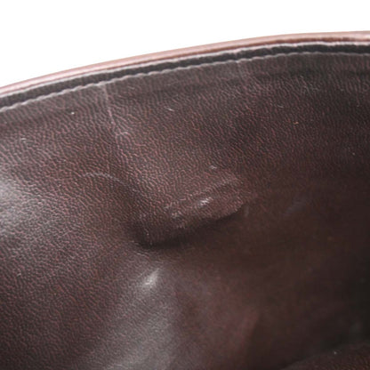 Celine Brown Pony Hair Leopard Print Shoulder Bag