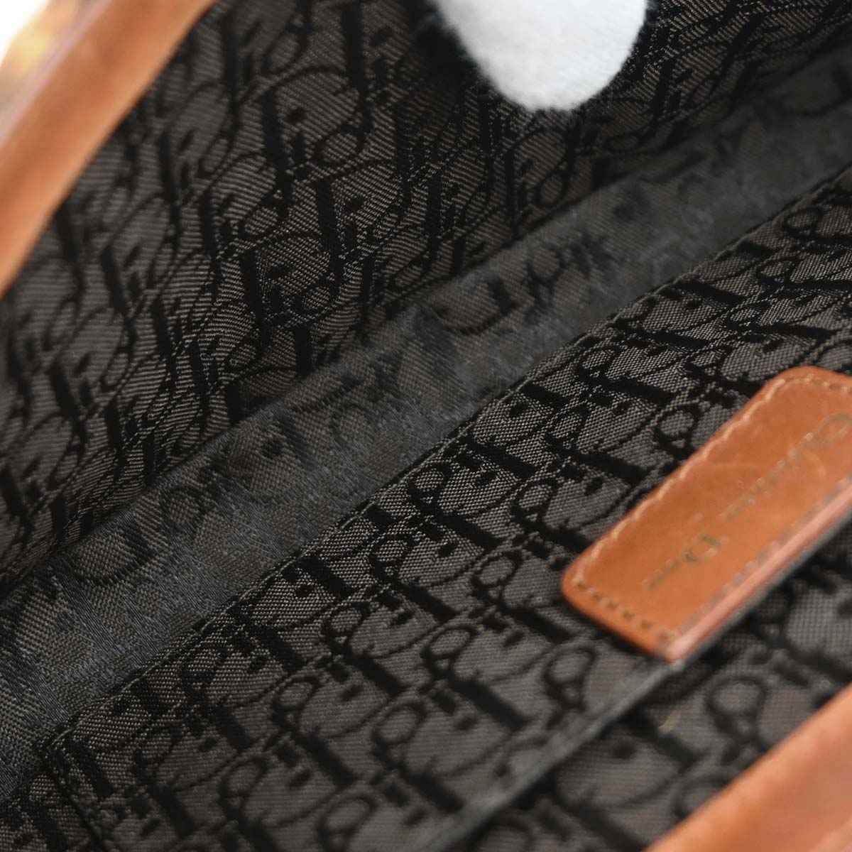 Christian Dior Brown Pony Hair Street Chic Columbus Handbag