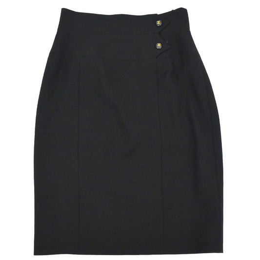 Chanel 1995 Skirt Black #40