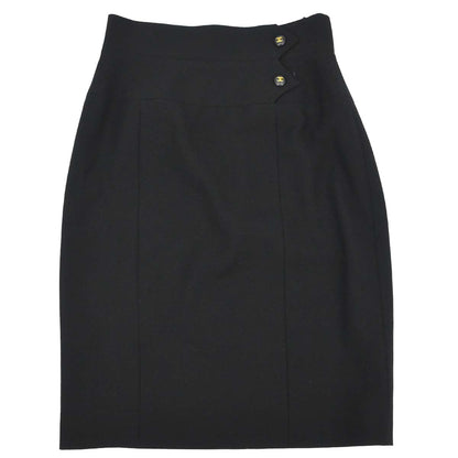Chanel 1995 Skirt Black #40