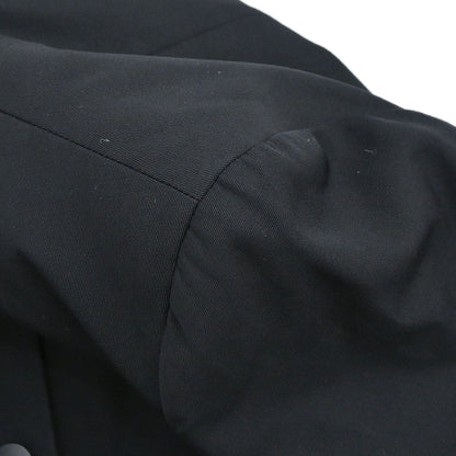 Chanel 2000 Single Breasted Collarless Jacket Black #42