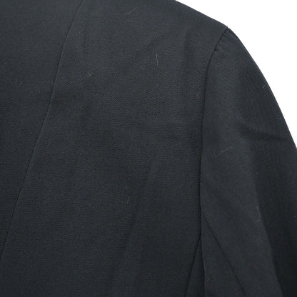 Chanel 2000 Single Breasted Collarless Jacket Black #42