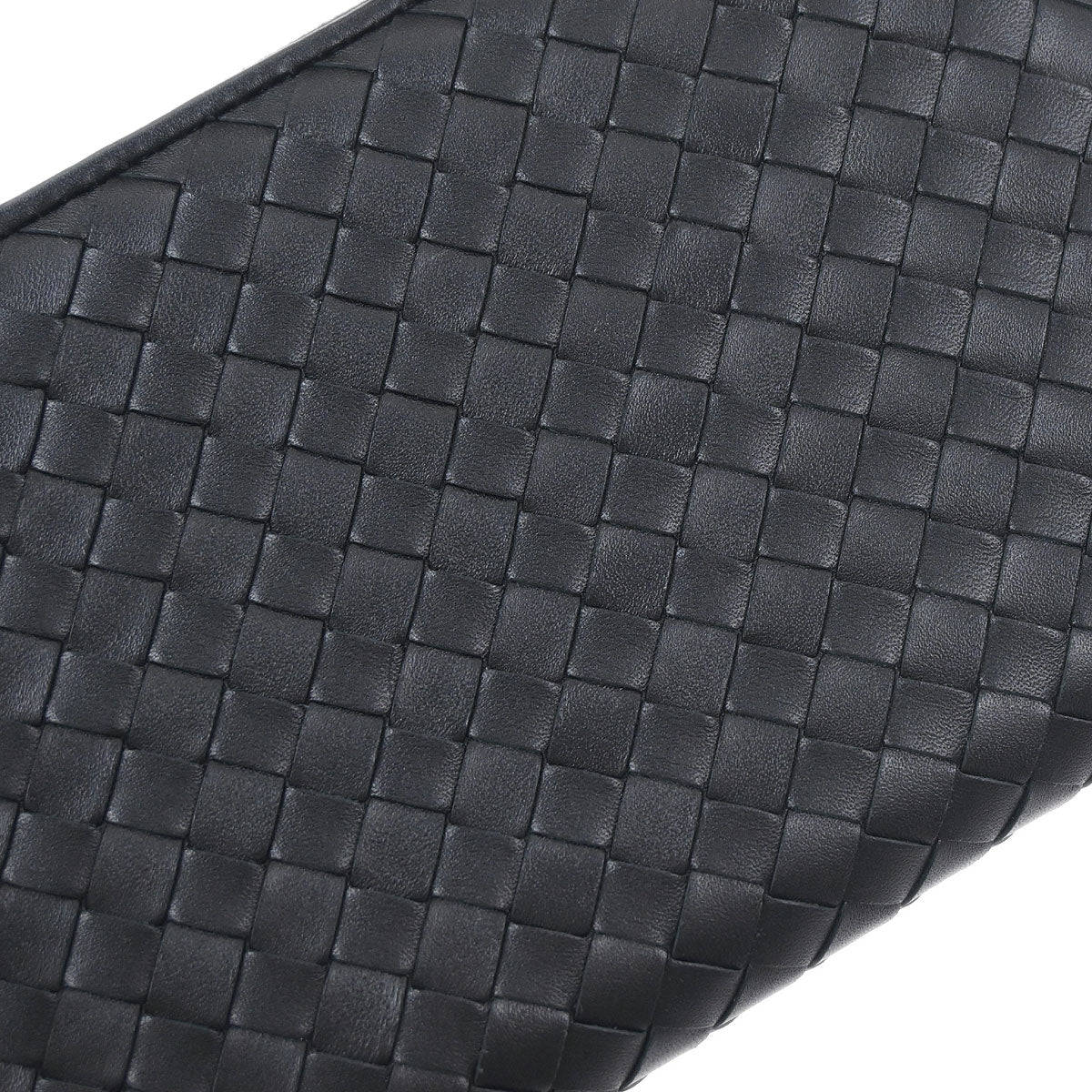 Bottega Veneta Black Intrecciato Wallet