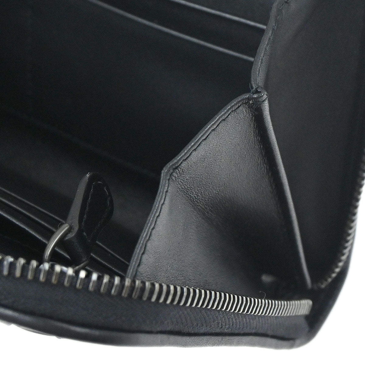 Bottega Veneta Black Intrecciato Wallet