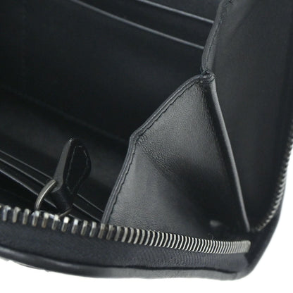 Bottega Veneta Black Intrecciato Wallet