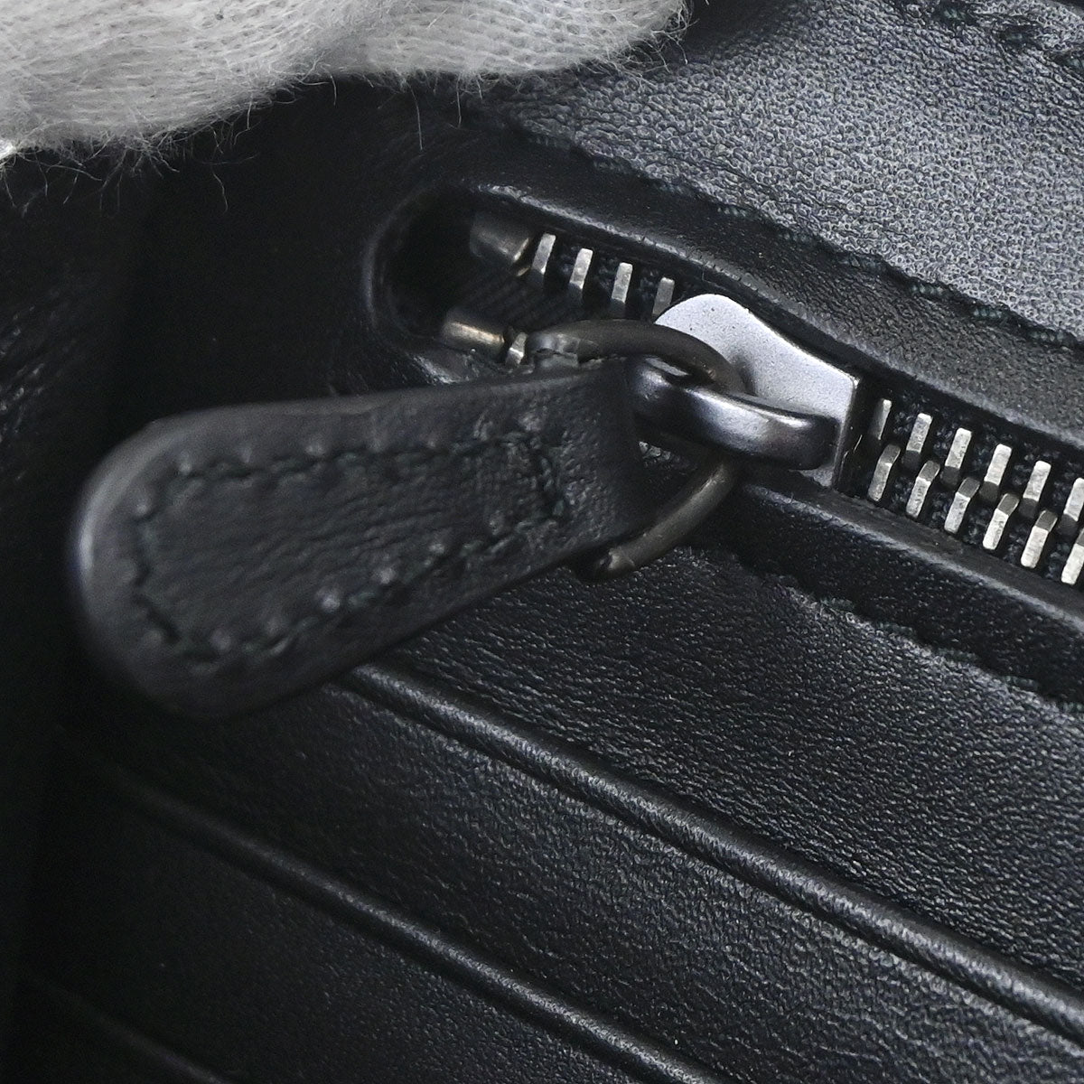 Bottega Veneta Black Intrecciato Wallet