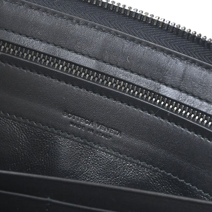 Bottega Veneta Black Intrecciato Wallet