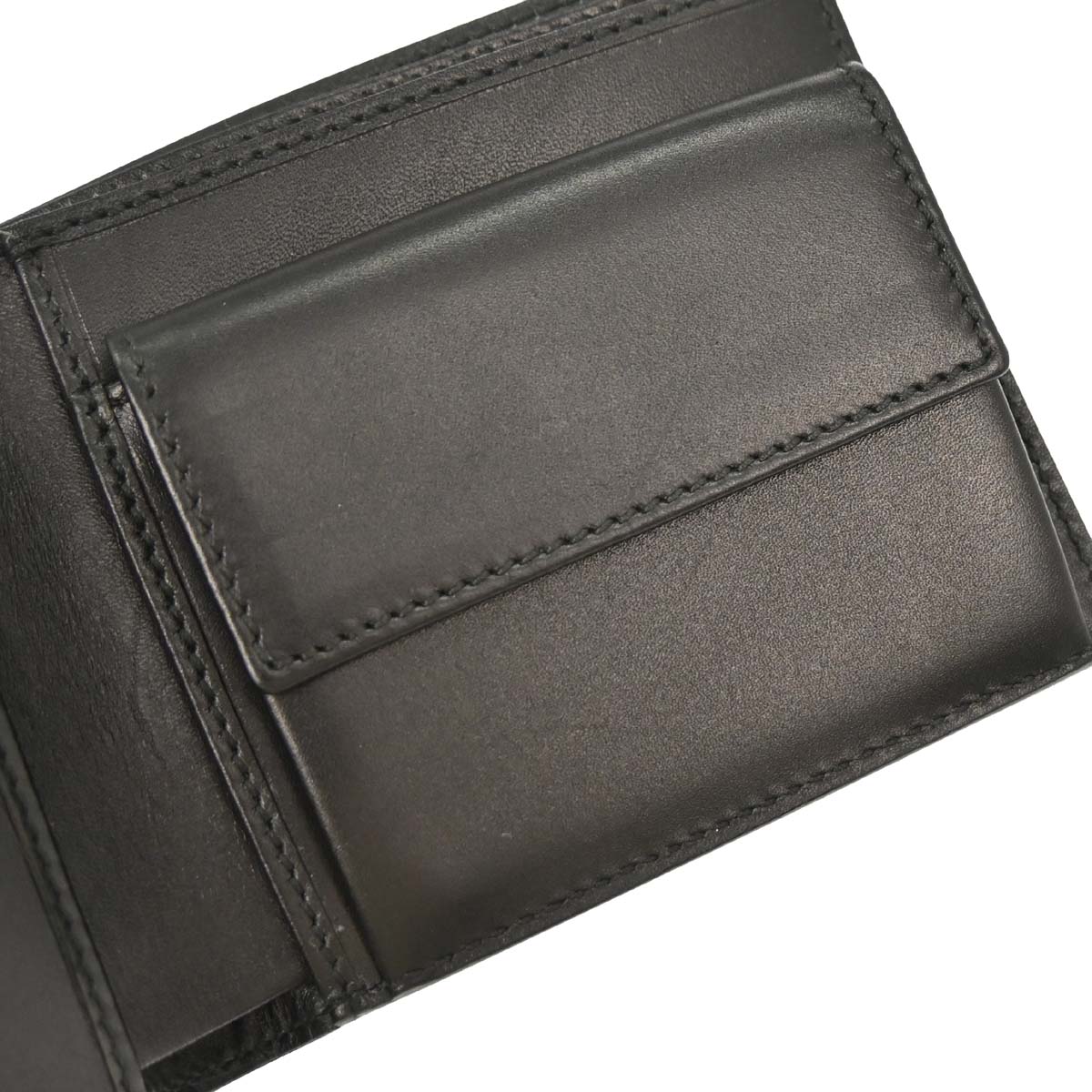 Gucci Black Guccissima Leather GG Wallet