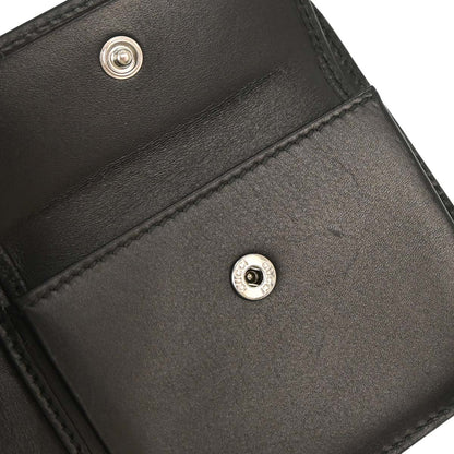 Gucci Black Guccissima Leather GG Wallet