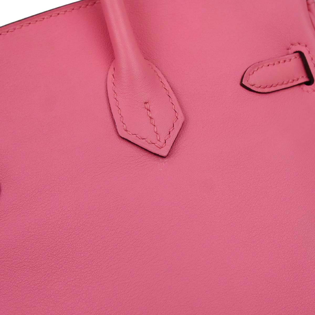 Hermes Rose Azalee Swift Birkin 25 Handbag