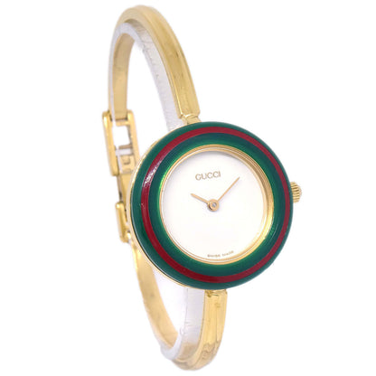 Gucci 11/12.2 Change Bezel Chameleon Quartz Watch SS
