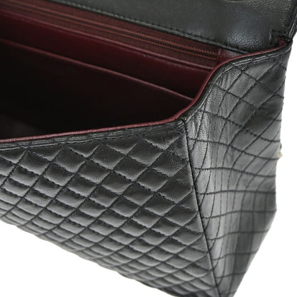 Chanel Black Lambskin Shoulder Bag
