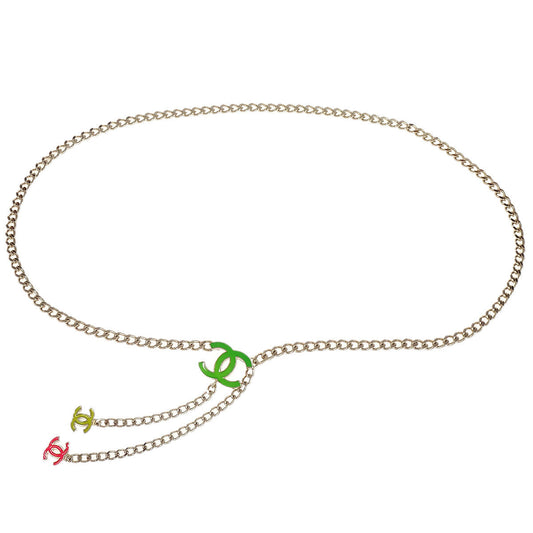 Chanel Chain Belt CC Gold 04A Small Good