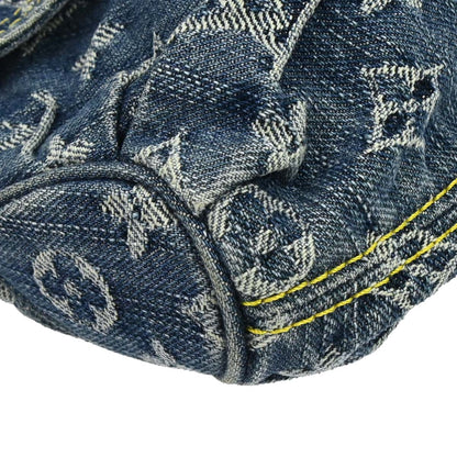 Louis Vuitton Blue Monogram Denim Mini Pleaty Handbag M95050