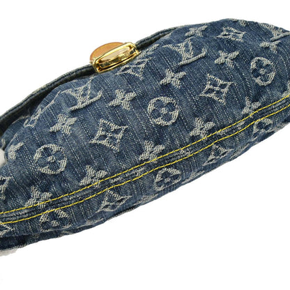 Louis Vuitton Blue Monogram Denim Mini Pleaty Handbag M95050