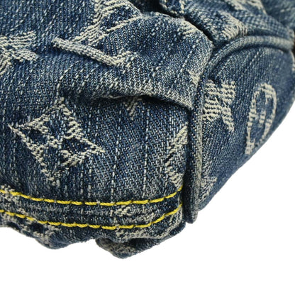 Louis Vuitton Blue Monogram Denim Mini Pleaty Handbag M95050