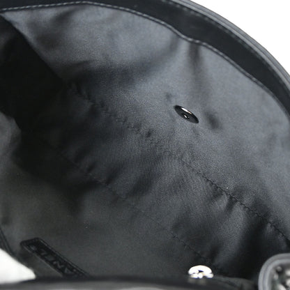Chanel Black Tweed Lambskin Patchwork Stitch Shoulder Bag