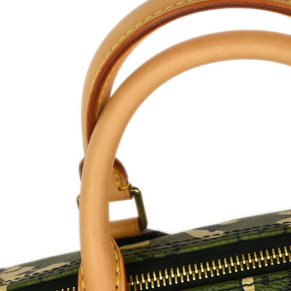 Louis Vuitton Green Monogramouflage Speedy 35 Handbag M95773