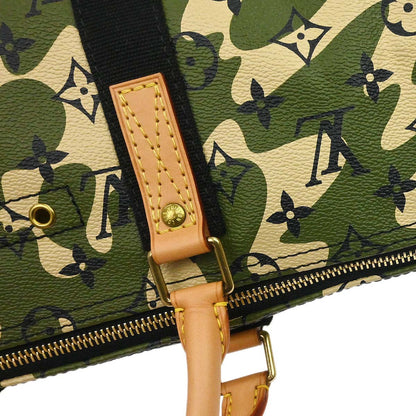 Louis Vuitton Green Monogramouflage Speedy 35 Handbag M95773