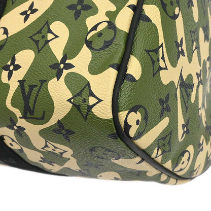 Louis Vuitton Green Monogramouflage Speedy 35 Handbag M95773