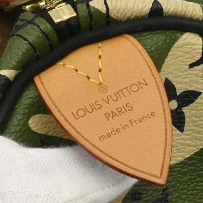 Louis Vuitton Green Monogramouflage Speedy 35 Handbag M95773