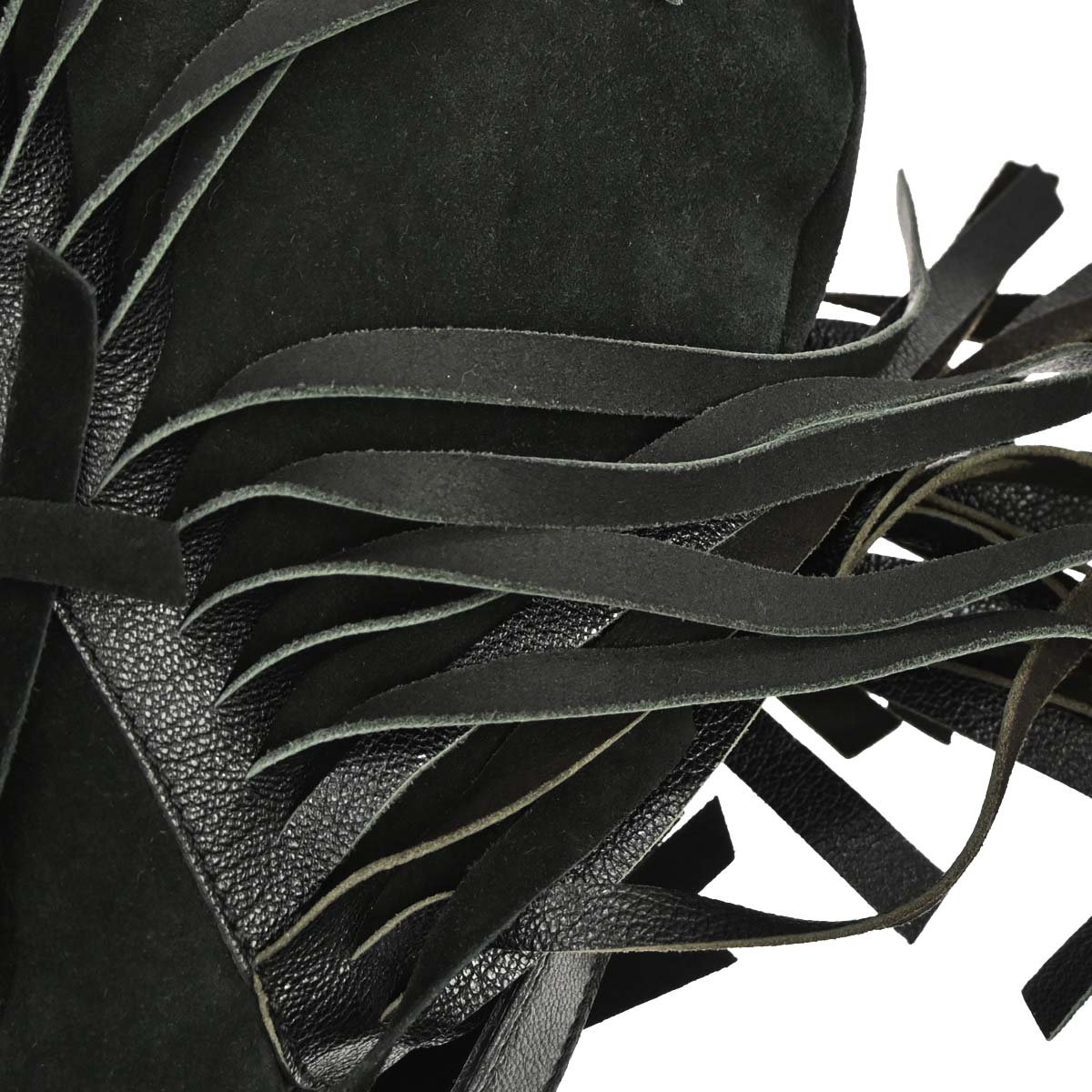 Yves Saint Laurent Black Suede Medium Mombasa Handbag