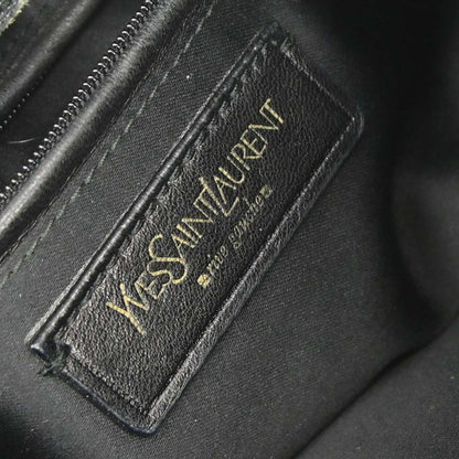 Yves Saint Laurent Black Suede Medium Mombasa Handbag