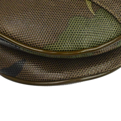 Christian Dior Green Camouflage Saddle Handbag