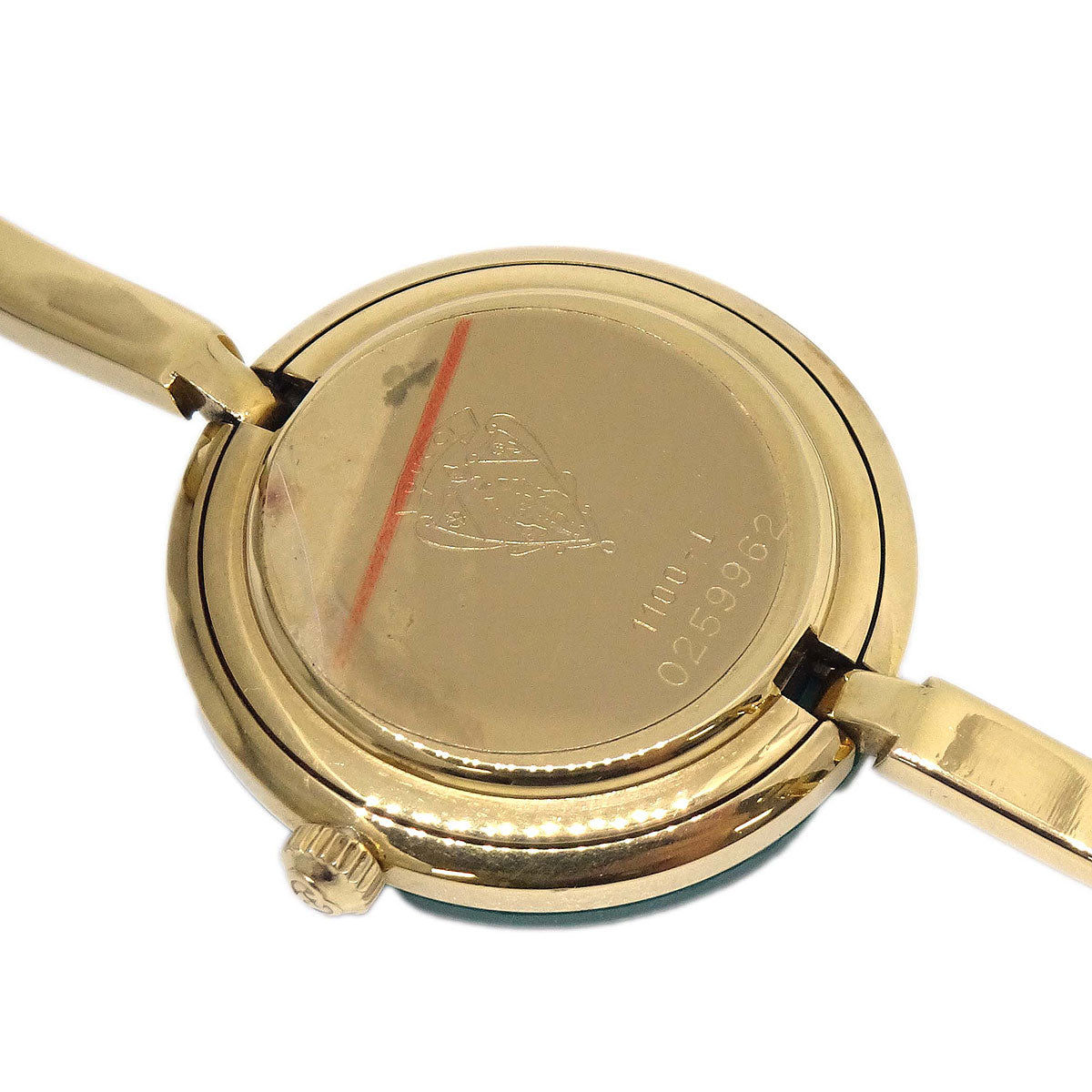 Gucci 1100-L Change Bezel Chameleon Quartz Watch SS