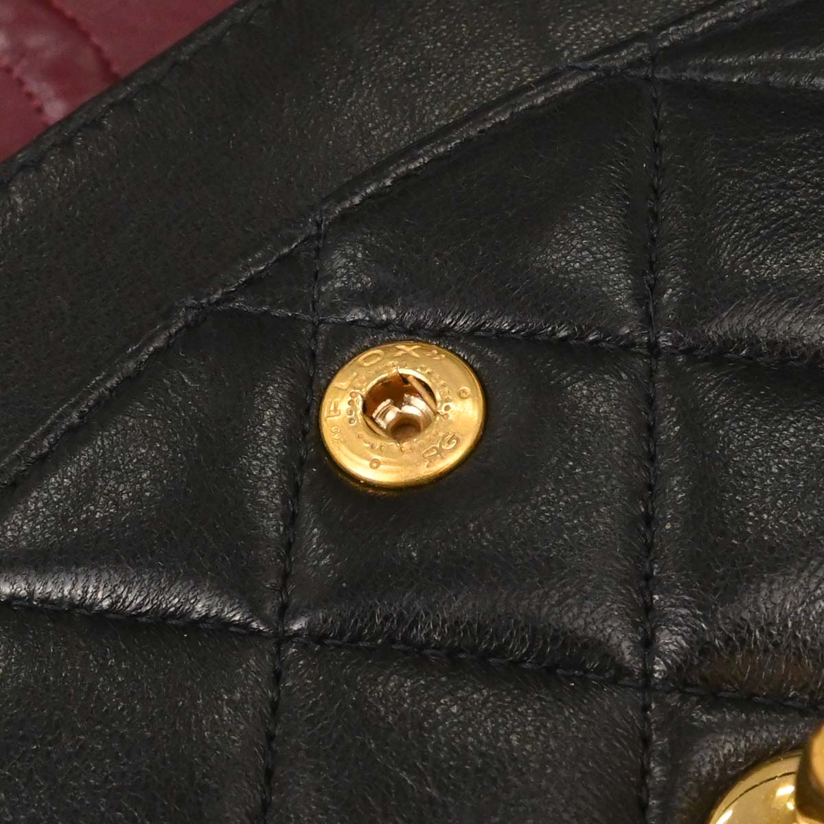 Chanel Black Lambskin Medium Classic Double Flap Shoulder Bag