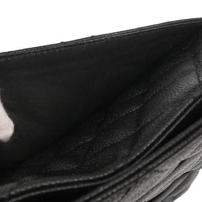 Chanel 2005-2006 Black Caviar Skin Medallion Tote Handbag