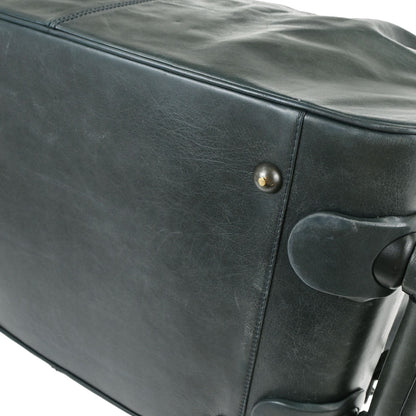 Balenciaga Green Leather Carry-On Luggage 2way Shoulder Handbag