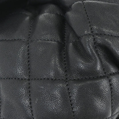 Chanel Black Calfskin Chain Around Shoulder Bag