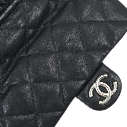 Chanel Black Calfskin Chain Around Shoulder Bag
