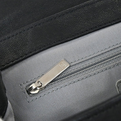 Chanel Black Calfskin Chain Around Shoulder Bag