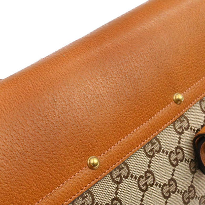 Gucci Beige GG Bamboo Handbag