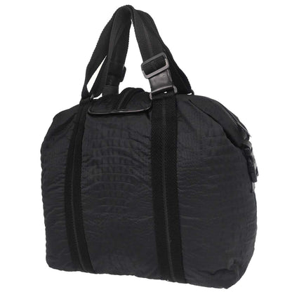 Chanel 2008-2009 Black Nylon Sport Line Duffle Handbag