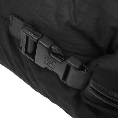 Chanel 2008-2009 Black Nylon Sport Line Duffle Handbag