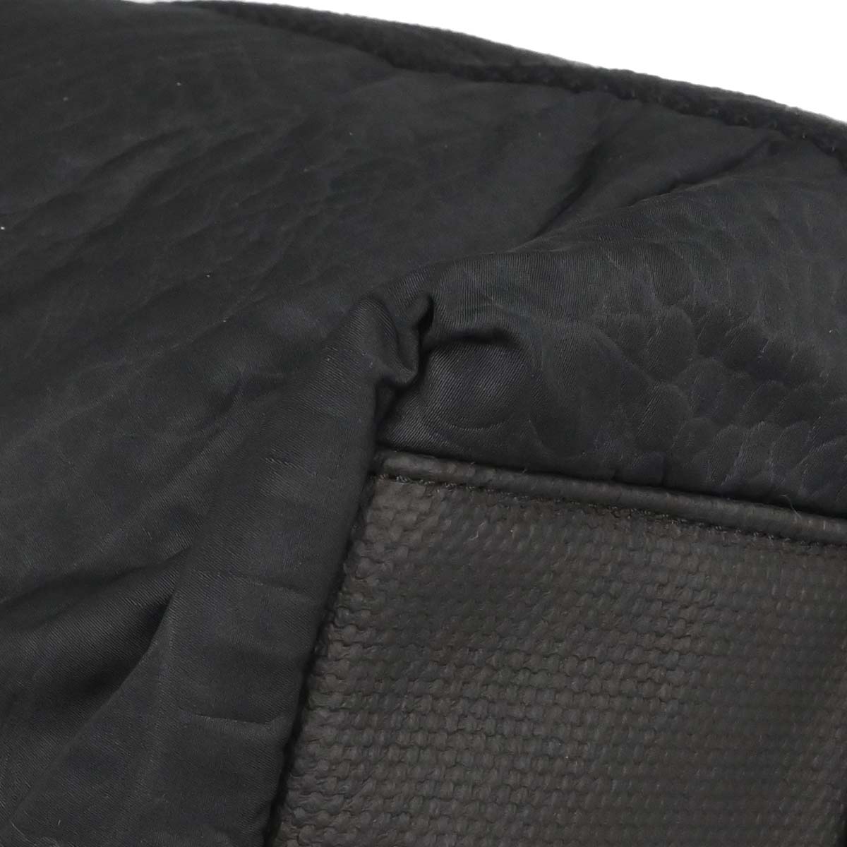 Chanel 2008-2009 Black Nylon Sport Line Duffle Handbag