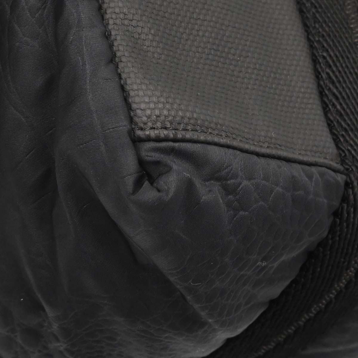 Chanel 2008-2009 Black Nylon Sport Line Duffle Handbag