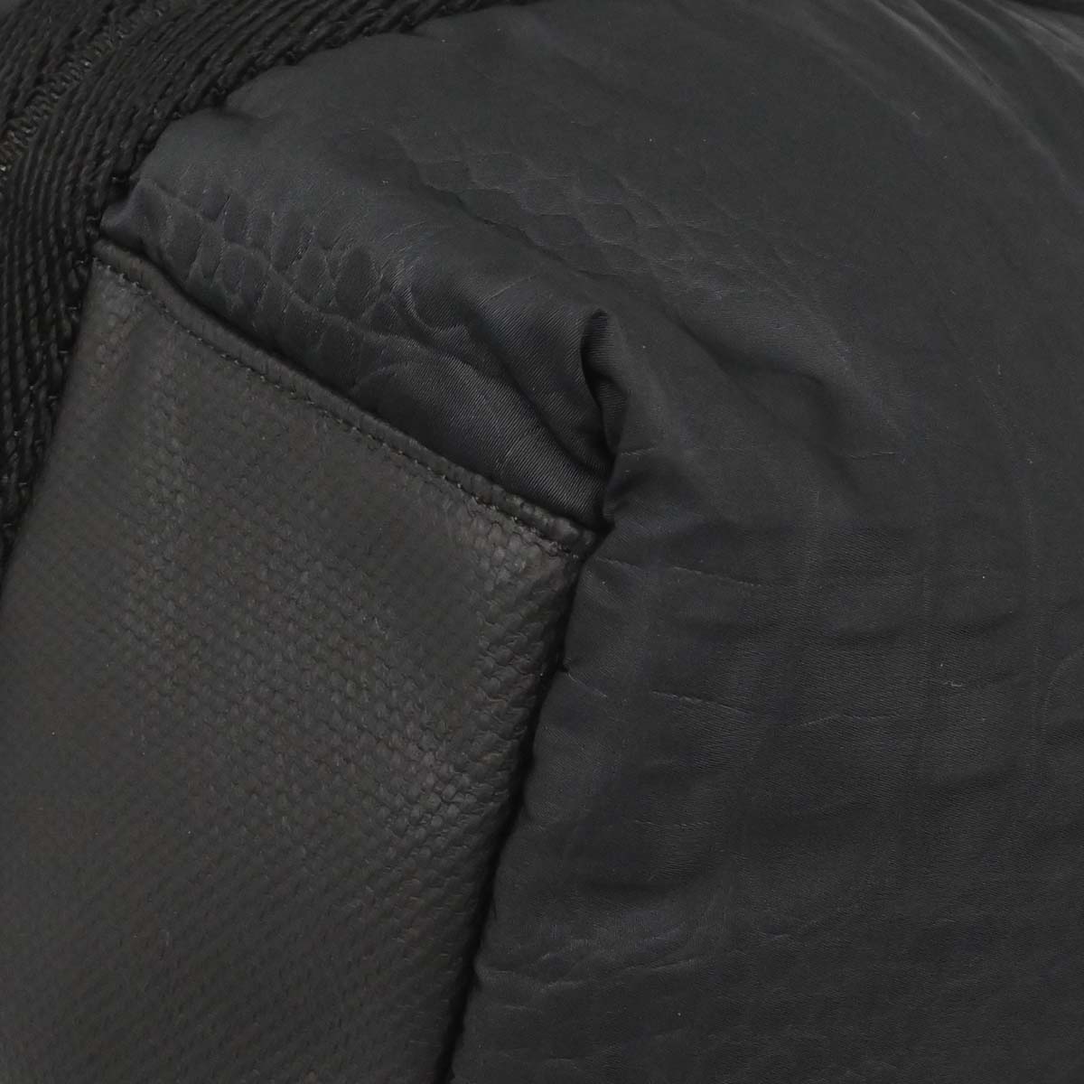 Chanel 2008-2009 Black Nylon Sport Line Duffle Handbag