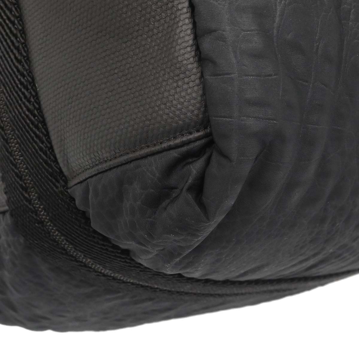 Chanel 2008-2009 Black Nylon Sport Line Duffle Handbag