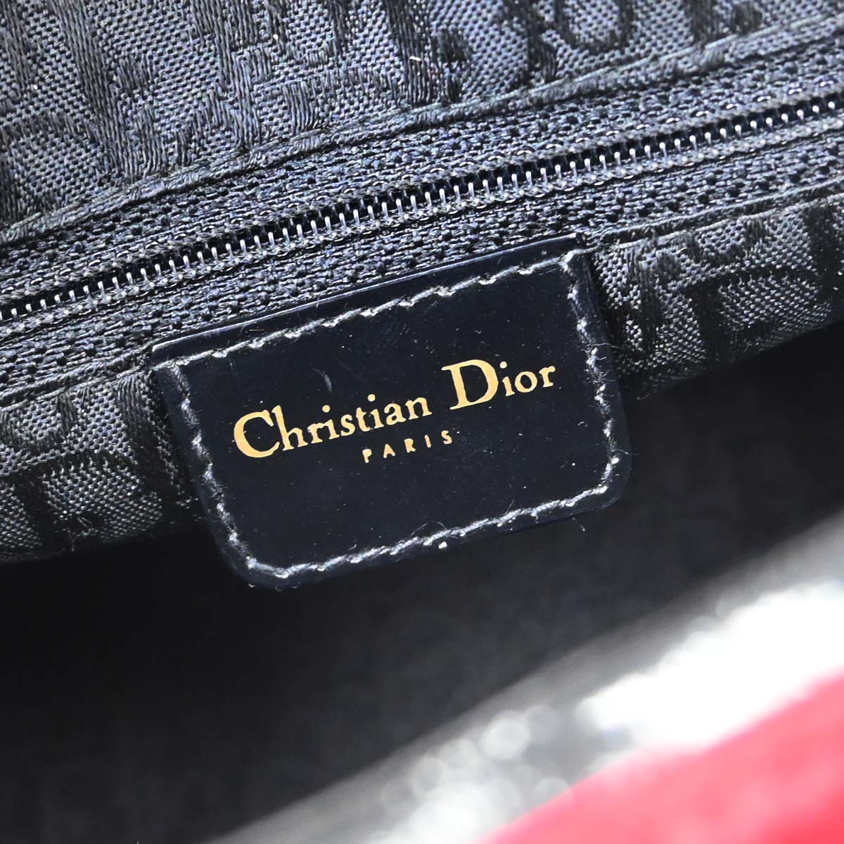 Christian Dior Brown Pony Hair Gambler Dice Handbag