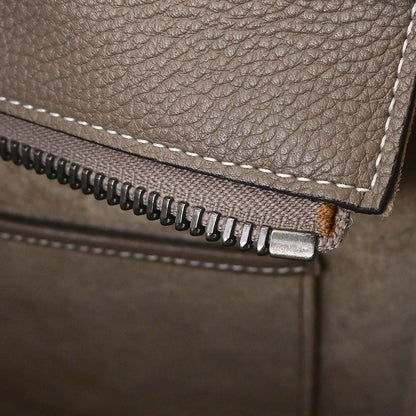 Celine Brown Luggage Micro Tote Handbag