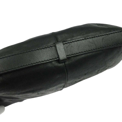 Yves Saint Laurent Black Leather Mombasa Medium Handbag