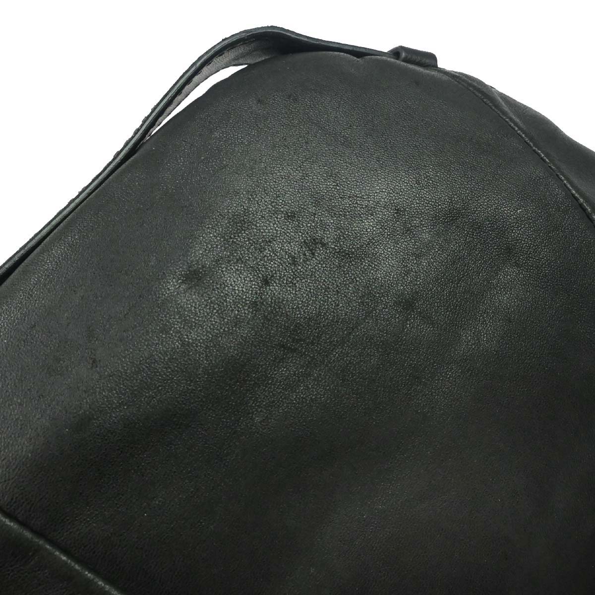 Yves Saint Laurent Black Leather Mombasa Medium Handbag