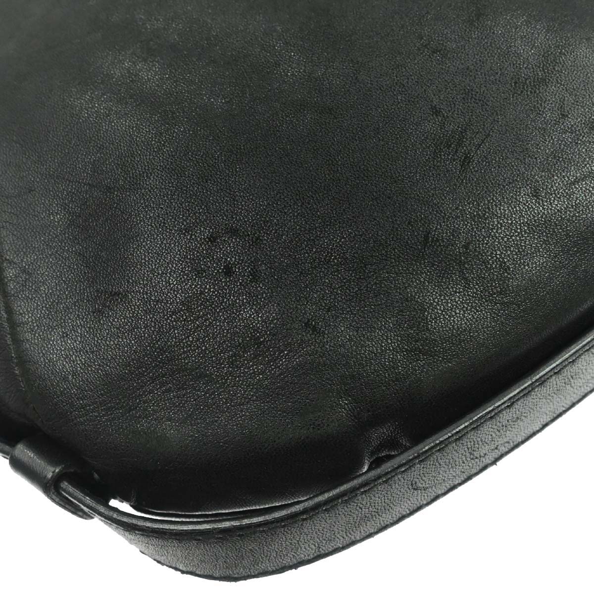 Yves Saint Laurent Black Leather Mombasa Medium Handbag