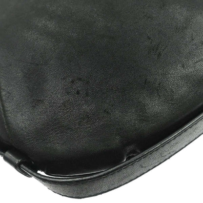 Yves Saint Laurent Black Leather Mombasa Medium Handbag