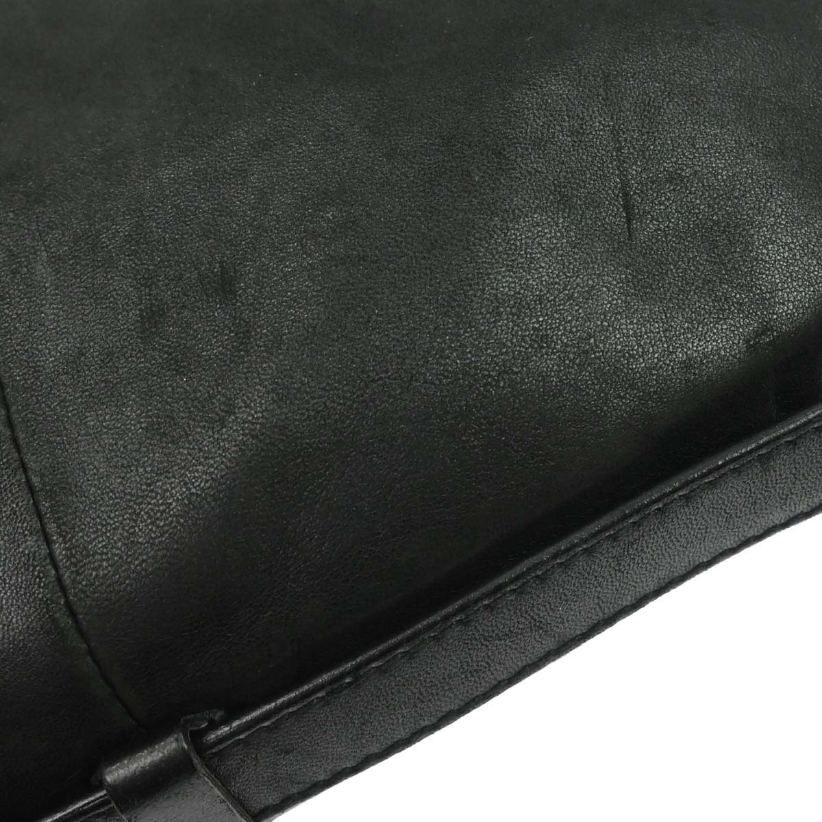 Yves Saint Laurent Black Leather Mombasa Medium Handbag